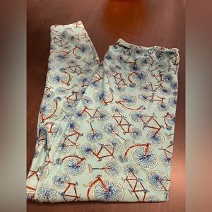 LuLaRoe TC bicycle leggings- like new
